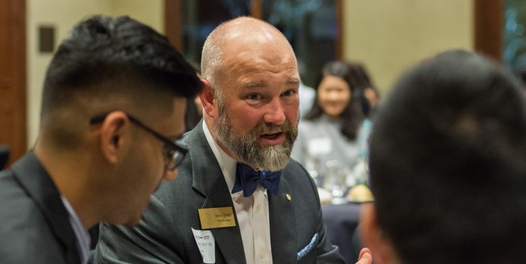 Alumnus Jamie Tobitt