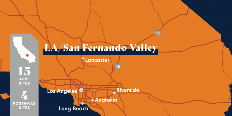 LA/San Fernando Valley APPE infographic