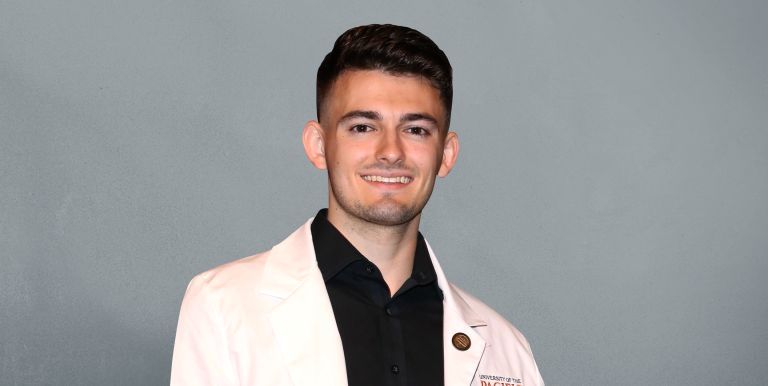PharmD student Chance Glaves