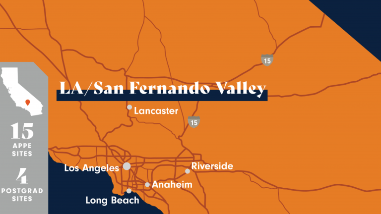 LA/San Fernando Valley APPE infographic