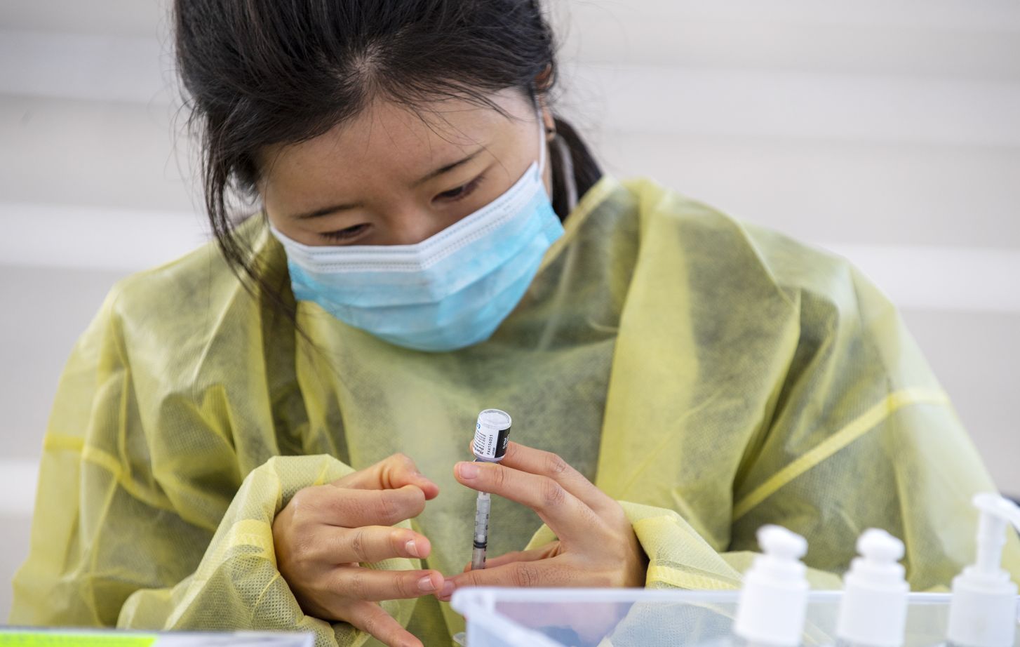Mixing vaccine
