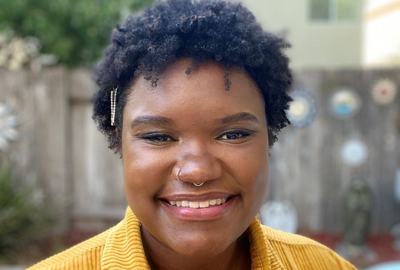 Zaunama'at Nuru-Bates ’22, director of Diversity, Equity and Inclusion for ASuop.